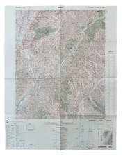 NIMA Military Topographic Map of DROSH, PAKISTAN