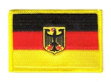 Aufnäher Deutschland Adler Patch Flagge Fahne