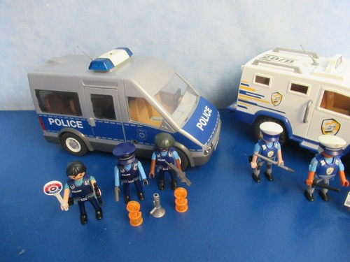 9371 9236 Polizei Truck Mannschaftswagen Figuren zu 6872 5176 Playmobil 8255 - Bild 9 von 9