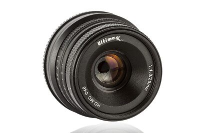 ULTIMAXX 25mm f/1.8 Manual Lens for Sony E Mount (Nex)