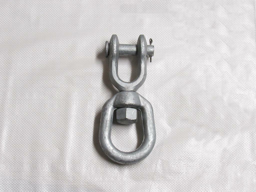 20MM Galvanised Swivel Eye & Jaw - 3/4"" Chain Anchor Anti Twist Rope