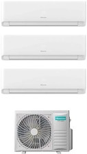 Hisense Climatizzatore Trial Split 9+9+9 Btu A++/A+ R32 + 3AMW52U4RJC Ecosense
