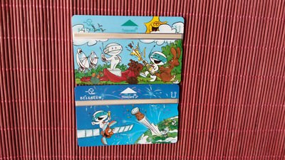 2 Phonecards Private Digit Belgium  506 L (Mint,Neu) Rare