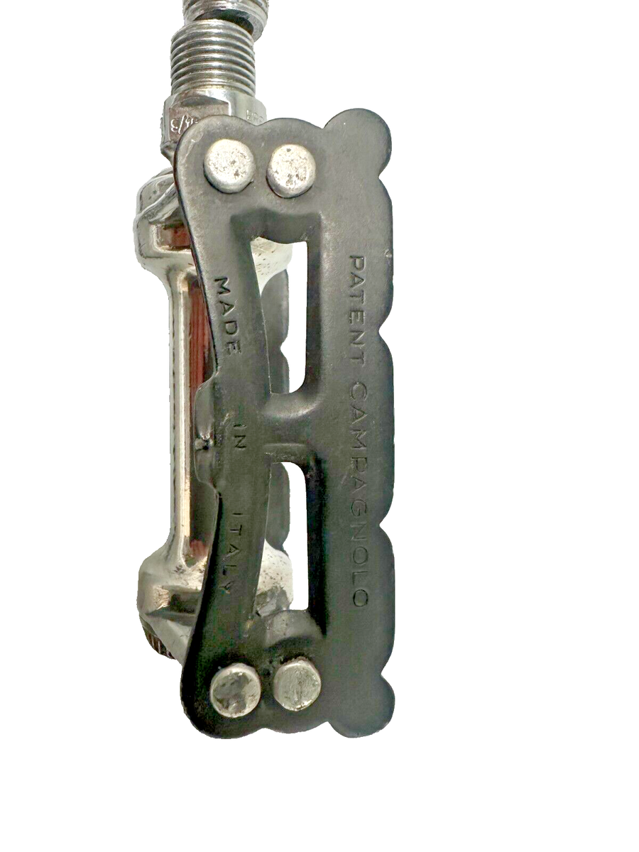 Campagnolo super leggeri pista pedals vintage track black cages 9