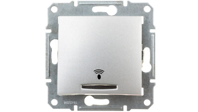 Sedna SDN1600460 beleuchteter Klingeltaster aus Aluminium Klingeltaster Klingel