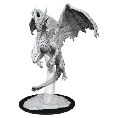 Young Red Dragon Huge Nolzur's D&D miniature Dungeons Dragons unpainted adult