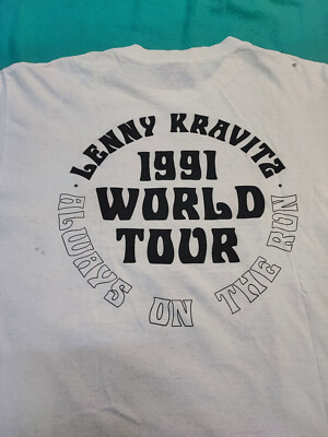 Lenny Kravitz 1991 World Tour Tシャツ Lenny Kravitz 1991 World