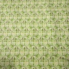Ambrosia BTY Natalie Miles P&B Textiles Green Damask Print