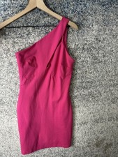 Lovers + Friends Dress Womens Small One Shoulder Mini Bodycon Party Cocktail