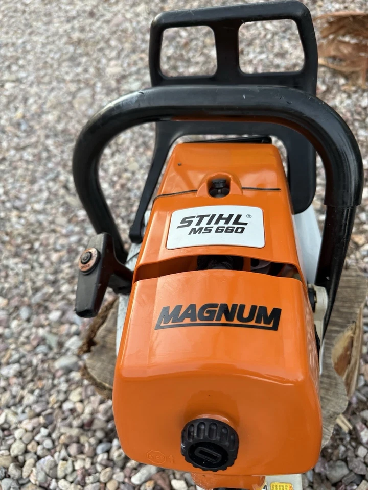 STIHL MS660 066 Magnum Chainsaw Quality Big Bore Pop Up Cylinder Full Referb - Image 2 of 4