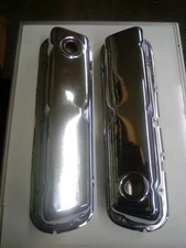 Spectre 5250 Valve Cover Set Short Chrome For Small Block Ford
