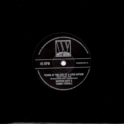 MARVIN GAYE & TAMMI TERRELL Tears At The End... Northern Soul 45 (West Grand) 7''