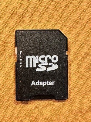 Micro SD Adapter To SD HC SDHC Memory Card Adapter Reader TESTED!