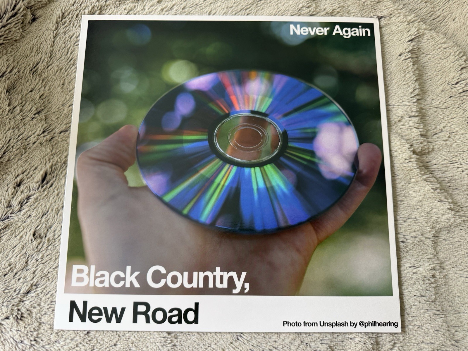 Never Again 12" Vinyl Single (2021 Limited Edition)