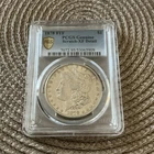 1878 Morgan Silver Dollar $1 Coin PCGS Scratch-XF Detail 8TF Circulated