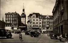 RPPC Namesti 25 Unora Brno Czech Republic vintage real photo postcard m677