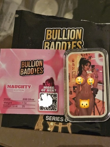BULLION BADDIES NAUGHTY EDITION " AVA LUXE" EXTREMELY RARE EDITION LIMIT 25