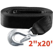Deluxe Boat Trailer Replacement Winch Strap 10000lb With Snap Hook Heavy Duty Deluxe Boat Trailer Replacement Winch Strap 10000lb With Snap Hook Heavy Duty