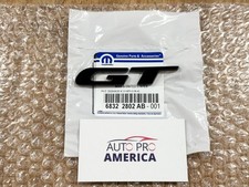 Gt Emblem For Dodge Durango Charger Gloss Black Trunk Mopar Oem 68322802ab New