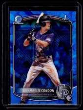 Charlie Condon 2025 Bowman Chrome Sapphire #BCP-75 1st RC