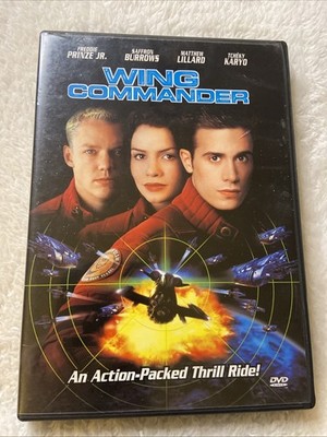 Wing Commander Dvd 1999 Freddie Prinze Jr. & Matthew Lillard With Insert