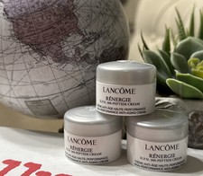 3X Lancome Renergie H.P.N. HPN 300-Peptide Cream 0.16oz 5ml/each M L1 U1