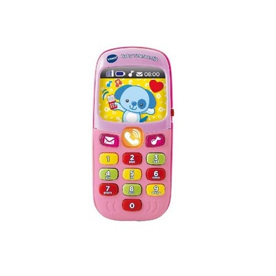 VTech 80-138152 Baby Telephone Calls Pink (In Dutch), Unisex Child (US IMPORT)