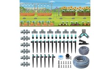 230FT Drip Irrigation System Kit with Quick-Connect System for Outdoor Plants
