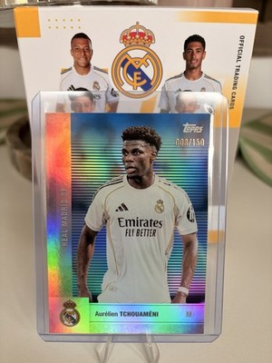 Topps Aurelien Tchouameni Real Madrid Team Set /150