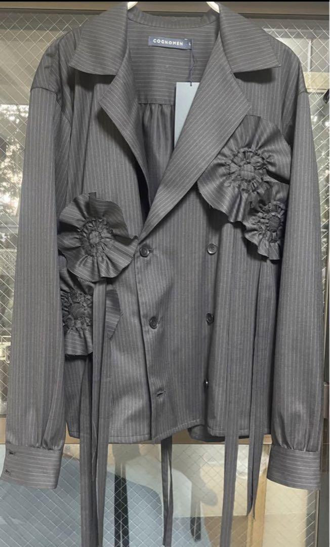 Cognomen 23Aw Glory Jk M08 Double Jacket Floral Pattern Cognomen 23Aw Glory Jk M08 Double Jacket Floral Pattern
