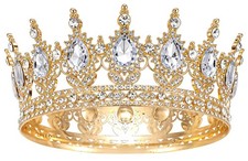 "Crown For Birthday Flower Bouquet Tiara Decor Adult Queen, Corona De Cumplea...