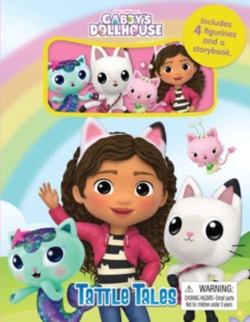 Gabby's Dollhouse Tattle Tales - Activity Books for kids, 12-page storybook, 4 figurines - Image 3