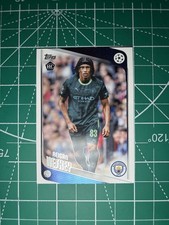 Topps UEFA Reigan Heskey Manchester City #142 2025-26 Soccer Card