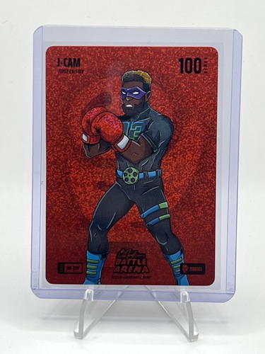 2025 Bo Jackson Battle Arena J-Cam Red Battlefoil #IBF-359 SP