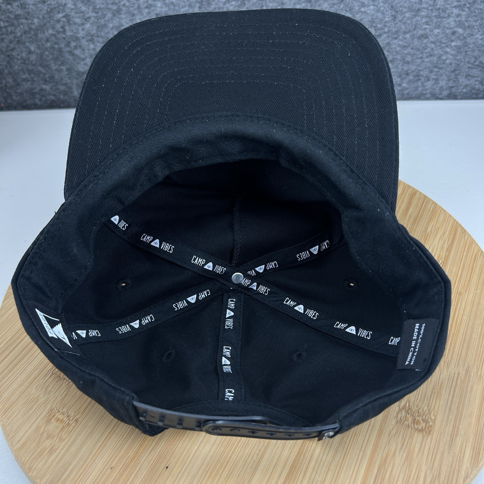 Rainier X Poler Stuff Hat Cap Snapback OSFM Black… - image 7