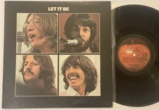 The BEATLES / LET IT BE Apple AR 34001 Bell Sound sf 1st Winchester plays EX