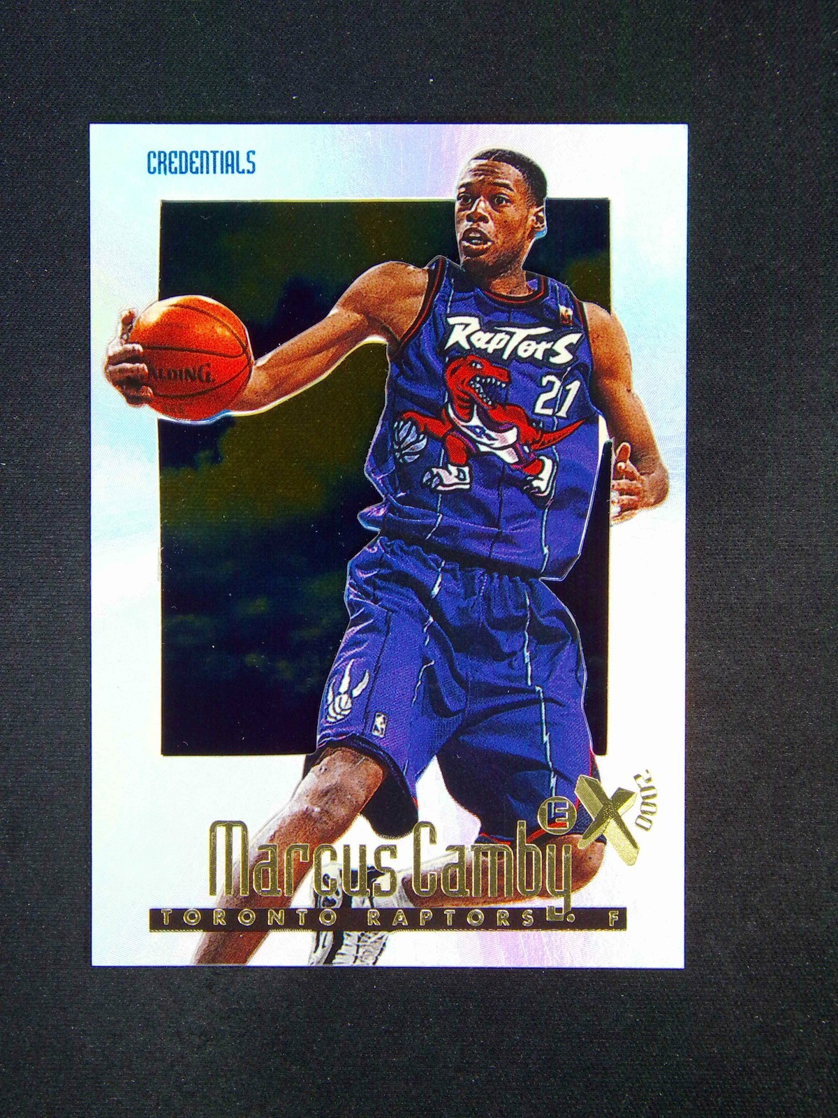 1996-97 Skybox E-X2000 Marcus Camby #70 Credentials /499