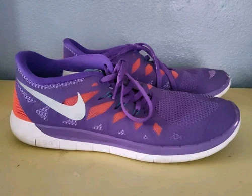 Scarpe da tennis Nike Free basse viola Venom taglia 5 5 Y