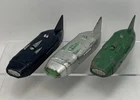 Job Lot of 3 Dinky 23s Thunderbolt Streamlined Racing Cars. Good Condition