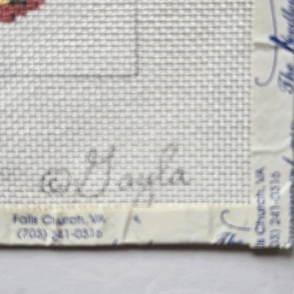 Flipflop Needlepoint Canvas Gayla GS17 Beach Seaside Shoe - Image 3 of 4