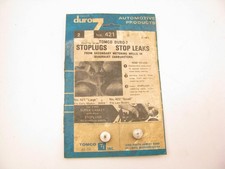 Tomco 421 Carburetor Stop Leak Stop Plugs For...