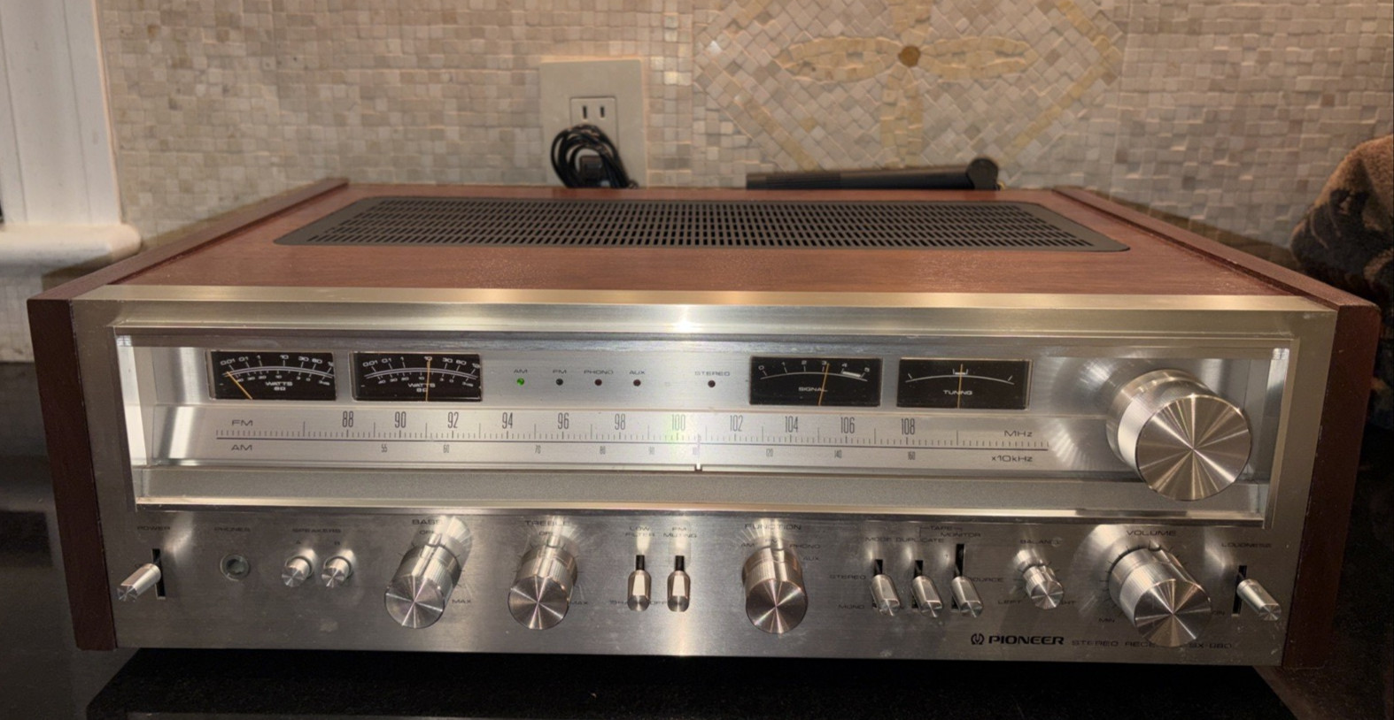 Pioneer SX 880 vintage audio equipment - eBay listing photo 2