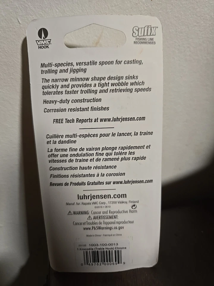 Luhr Jensen Krocodile spoon - Image 2 of 2