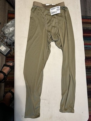 NWT MILLIKEN SILK DRAWERS LIGHT WEIGHT COLD WEATHER (GEN III) COYOTE SMALL- REG
