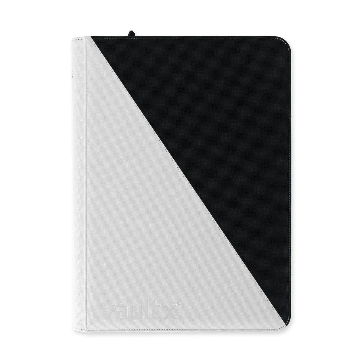 Vault X Exo-Tec Zip Binder XXL SV10.5 16 Pocket Black Bolt White