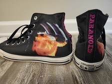 Mandriles artísticos álbum Paranoid Converse Black Sabbath PARA HOMBRES TALLA 10