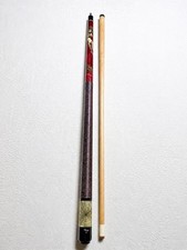 VIKING Pool Cue - K13 - ARTIST SIGNED FEATHERS LEATHER 1997 Never Played With