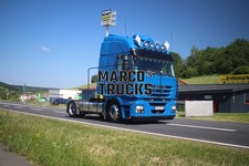 Truck photo Iveco Stralis 500 tractor Germany blue #g2oh