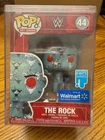 Funko Pop! WWE The Rock #44 Artist Series Vinyl Figure Exclusive W Pop Protector