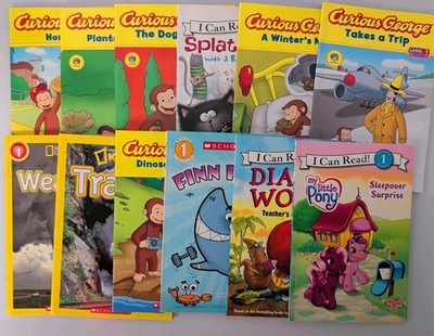 Lot of 12 Level 1 Step Into Reading | I Can Read | Learn To Read